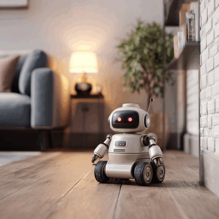 Robot, který uklízí jen když se nikdo nedívá